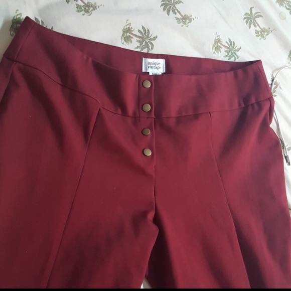 Unique vintage 60s cigarette pant - Picture 4 of 4